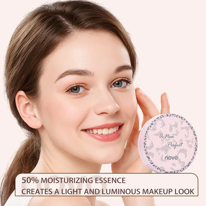 Blushimmer Air Cushion BB and CC Cream Foundation with natural finish, long-lasting matte concealer, and perfect coverage.