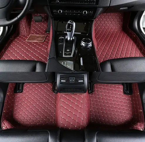 Diamond Pattern Wear-Resistant Car Floor Mat