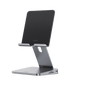 Anker 551 USB-C Hub with tablet stand showing multiple ports for charging and connectivity on a sleek black device.