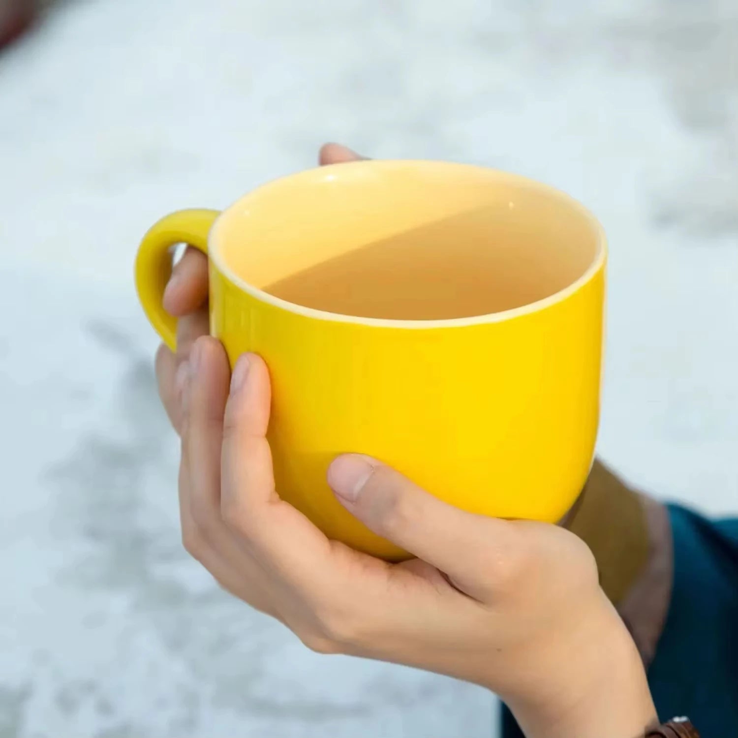 700ml Coffee Mug Ceramic Breakfast Oatmeal Milk Tea Cup Large Capacity Instant Noodles Bowl Novelty Gifts Best for Your Friends