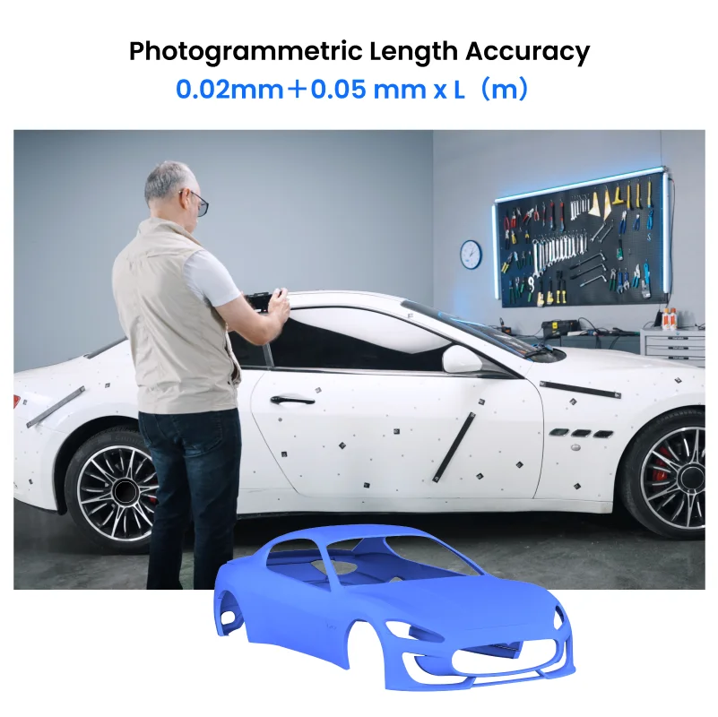 Revopoint MIRACO Plus 3D Scanner For 3D Printer Photogrammetric Metrology Kit 0.02mm Precision All-in-one Handheld Body Scanner