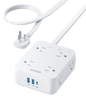 Anker 341 USB charging power strip with multiple USB ports and compact design for convenient device charging.