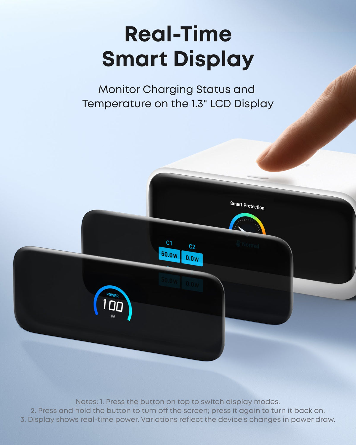 Anker Nano 7-in-1 100W charging station with multiple ports and sleek design for fast device charging.