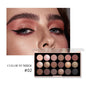18-Color Eyeshadow Palette – Pearlescent, Matte, Fine Shimmer, Glitter, Earth Tones, Long-Lasting, High-Performance