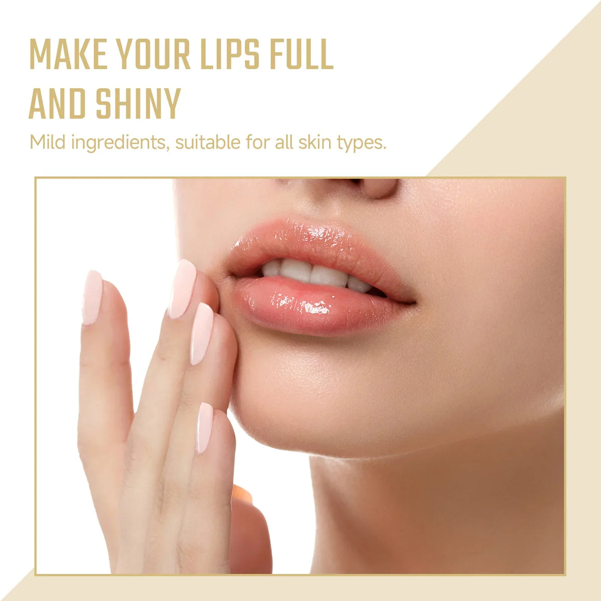 West&Month Collagen Lip Mask by Blushimmer, hydrating and firming lip treatment for nourishing, smoothing, and plumping dry lips.