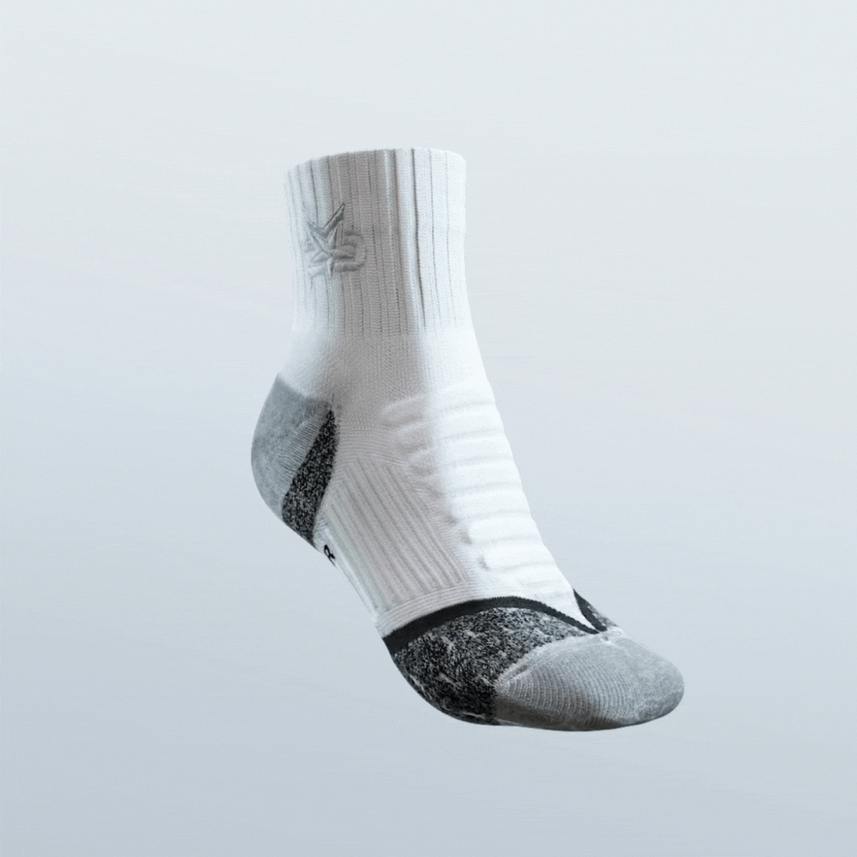 iReliev AMP ankle compression socks, stretchy and supportive compression socks for ankle pain relief and improved circulation.
