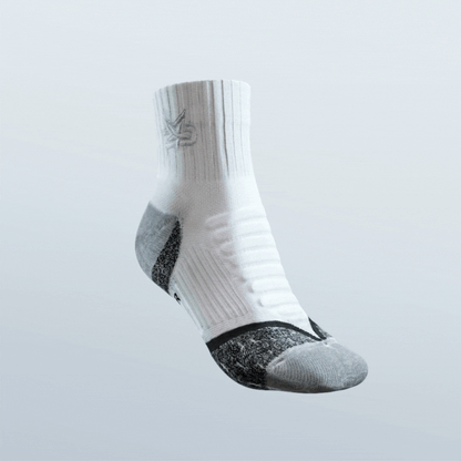 iReliev AMP ankle compression socks, stretchy and supportive compression socks for ankle pain relief and improved circulation.