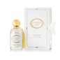 Spongellé Fleur de Narcisse Eau de Parfum body fragrance bottle with elegant floral design and white cap.