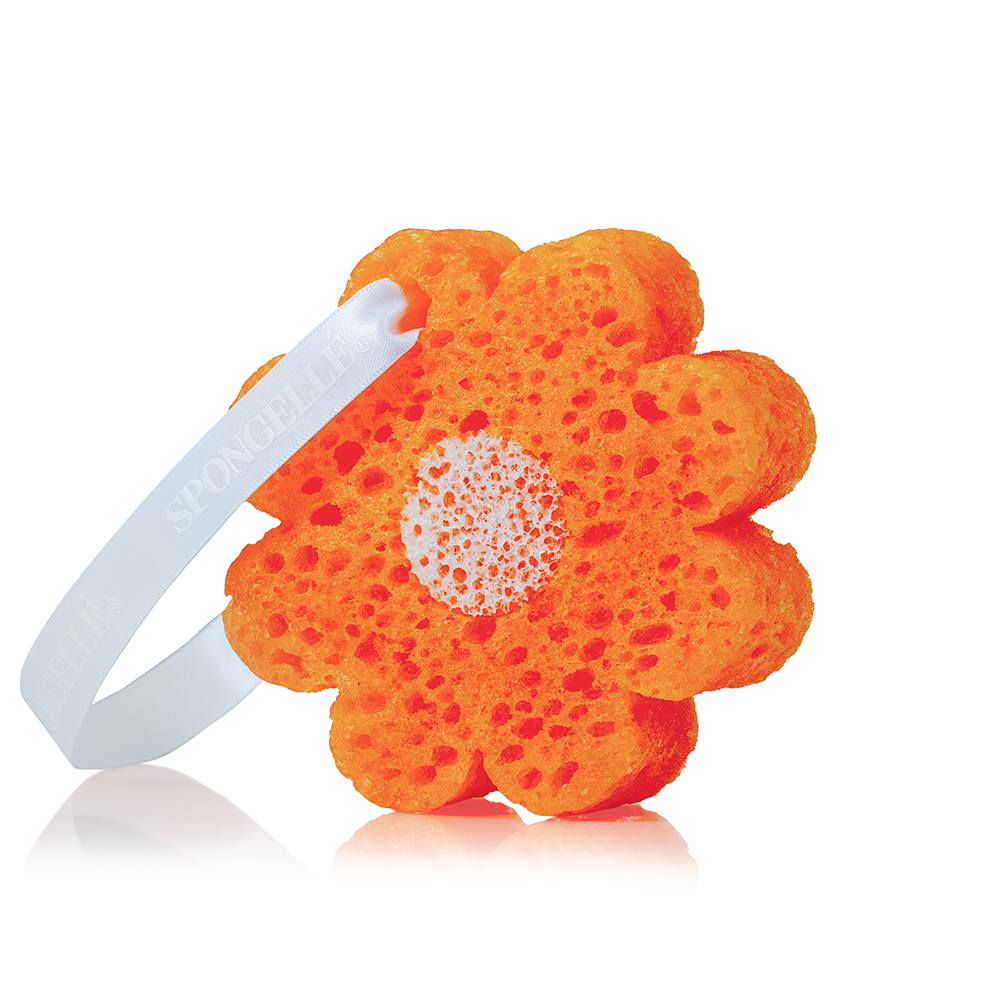 Spongellé Pikake Hawaiian Buffer body wash infused buffer with floral scent and textured surface for gentle exfoliation.