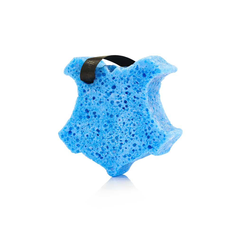 Ravenclaw™ Rowena's Wisdom Buffer by Spongellé, a Harry Potter™ body wash infused buffer with blue and silver design.