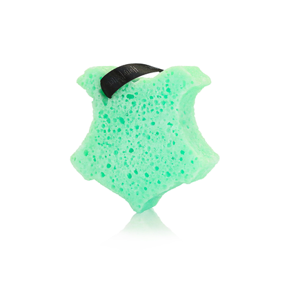Spongellé Slytherin™ Salazar's Ambition Buffer body wash infused buffer from Harry Potter™ Collection with green design and logo.