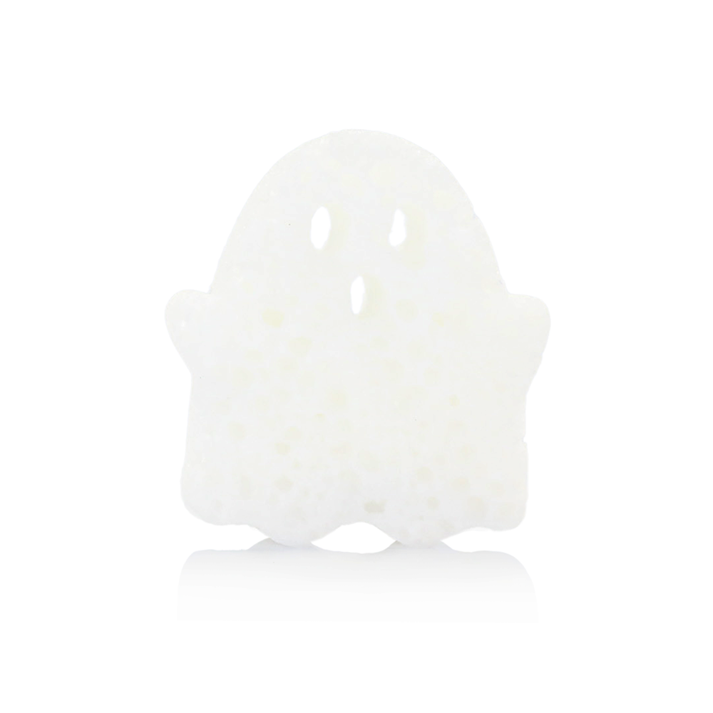 Spongellé Phantom Dreams Ghost Boo Pals Buffer body wash infused buffer with ghost design for gentle exfoliation and cleansing.