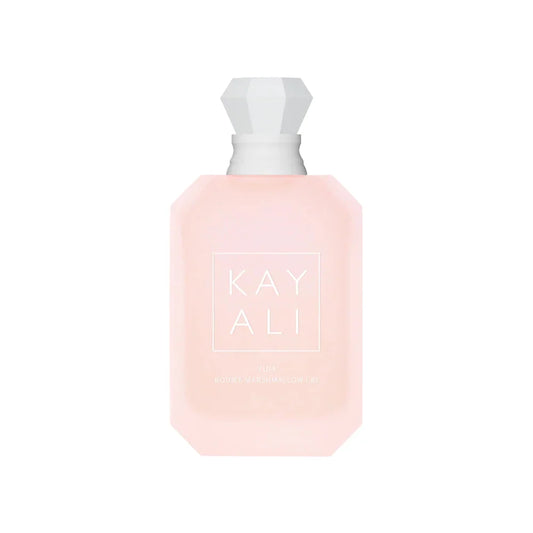 Blushimmer KAYALI Yum Boujee Marshmallow 81 Eau de Parfum Intense 100ml bottle, warm gourmand fragrance for women with floral notes.