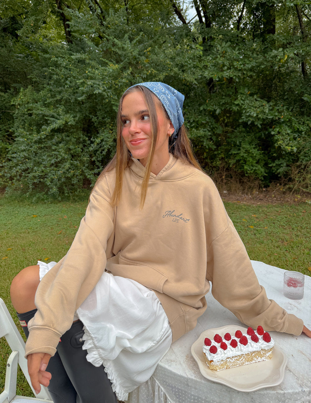 Unisex hoodie by Elevated Faith featuring a comfortable fit and Abundant Life design, in soft fabric with a casual style.