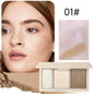 Blushimmer 3-in-1 contouring powder palette with easy-to-blend shades for highlighting and contouring, long-lasting complexion enhancement.