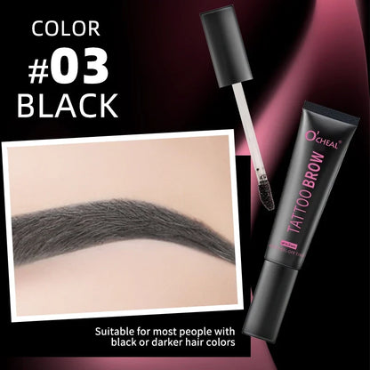 Blushimmer Ocheal eyebrow dye tint gel kit with waterproof, long-lasting eyebrow cream and eyelash tint in a compact container