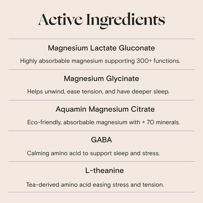 Foria Mellö Magnesium Pouch with active ingredients, compact supplement container for magnesium intake and wellness.