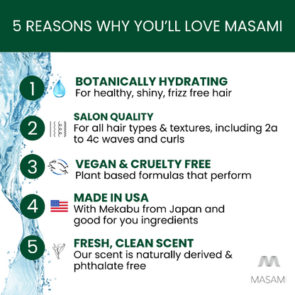 MASAMI Low Maintenance Haircare Bundle