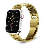 FiNESTONE Metal Band for Apple Watch - Stainless Steel Apple Watch Band Compatible with Apple Watch 49mm 46mm 45mm 44mm 42mm - Hollow-out Metal Strap for iWatch Ultra/Ultra2 Series 10/9/8/7/6/5/4/SE