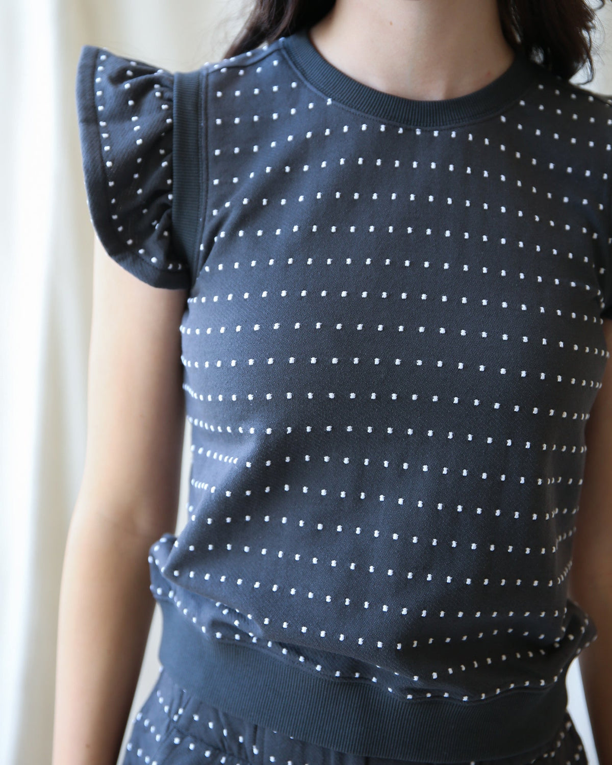 Downeast On Repeat Pullover tops, soft knit fabric in a relaxed fit, shown in a cozy, casual style.