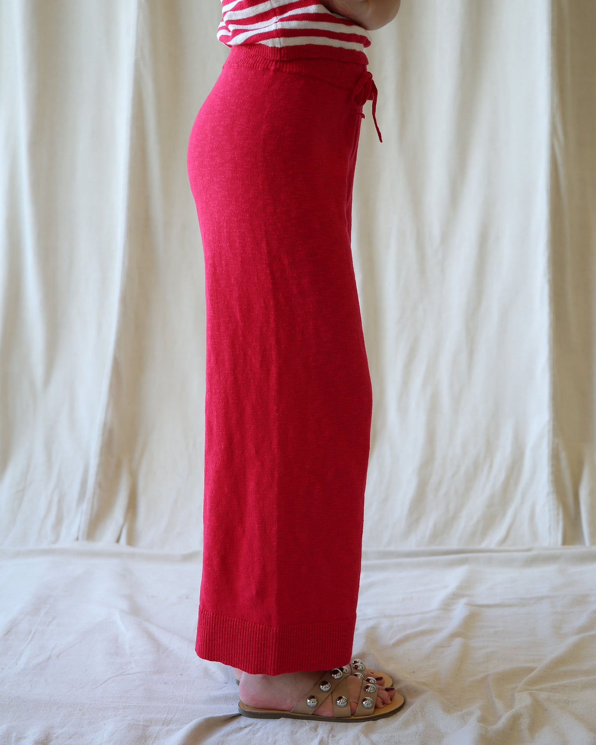 Downeast Round Trip Pants, stylish and comfortable women's pants with a relaxed fit, shown in a neutral color.
