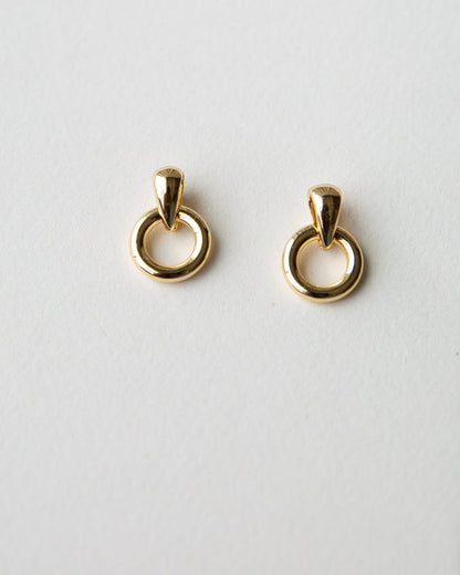 Downeast Icon Earrings featuring modern geometric design in silver with polished finish, ideal for stylish everyday wear.