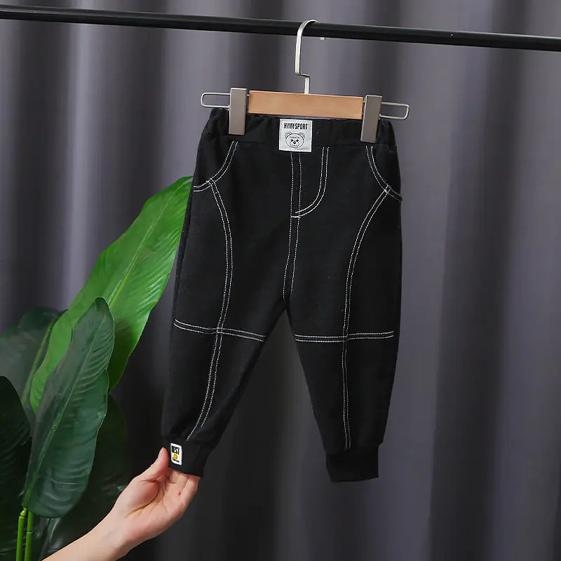 Spring Casual Pants for Infants and Young Boys' Wear