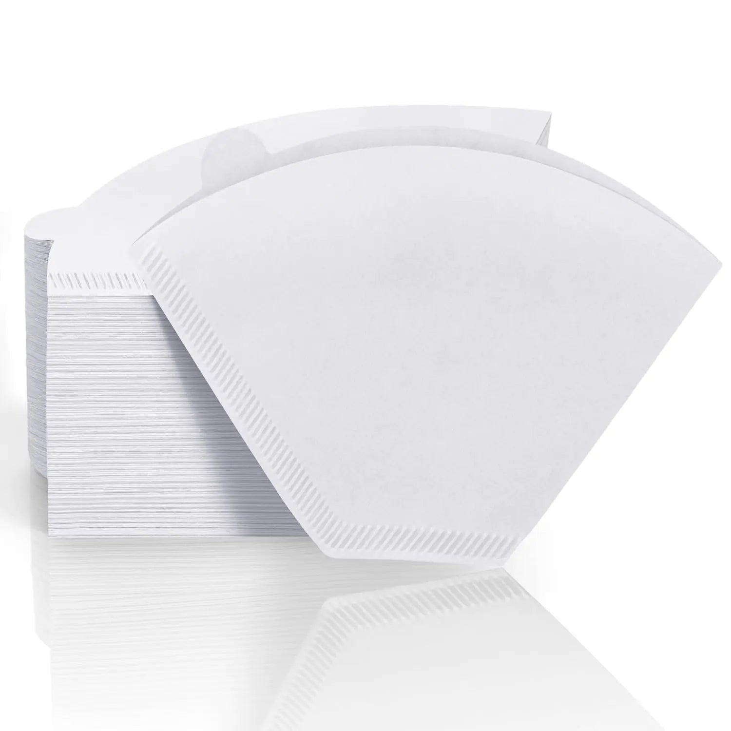 Weenkilly #2 Cone Coffee Filters400 Count Premium Coffee Filter2-6 CupDisposable Coffee Filters for Drip Coffee Makers and Pour Over (400 White)