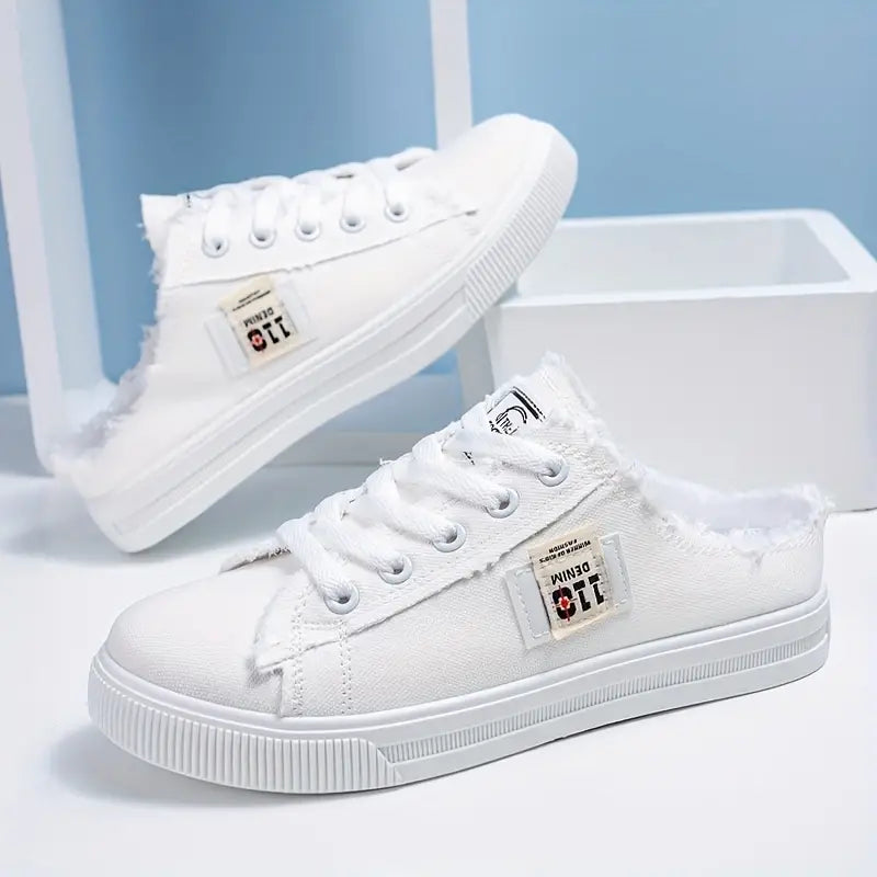 Women's Summer Flat Slip-On Canvas Sneakers
