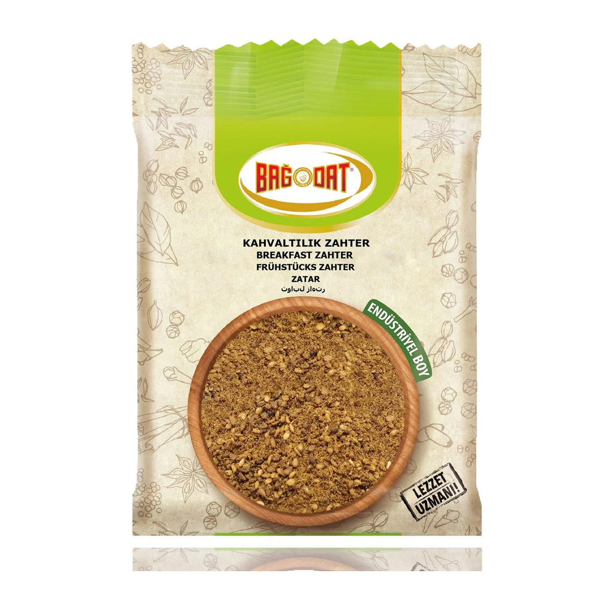 Mixed spices and seasonings package of Bagdat Breakfast Zaatar by S101, showing a 250g bag of traditional Middle Eastern zaatar seasoning.