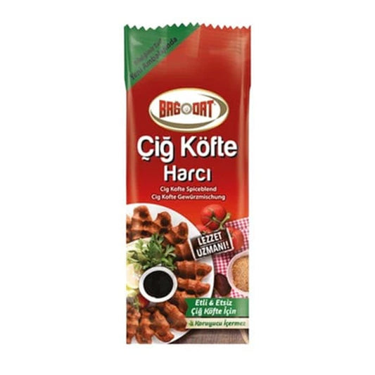 Bagdat Cigkofte Mix 70G from S101, a blend of spices and seasonings for authentic Turkish cigkofte preparation.