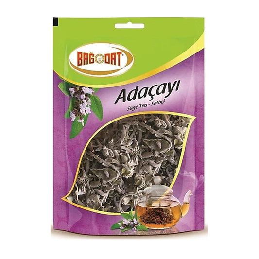 Bagdat Sage Tea 50G from S101, a mixed spices and seasonings blend with dried sage leaves in a resealable package