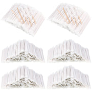 2000 Pcs Individually Wrapped Wooden Coffee Stirrers Disposable Coffee Stir Sticks Round End Coffee Sticks Bulk Wood Stirrers for Coffee Cocktail Hot Drinks Restaurant Bar Home Office (5.5 Inch)