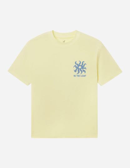 Be the Light unisex T-shirt by Elevated Faith, featuring a simple, inspiring design on a comfortable casual tee.