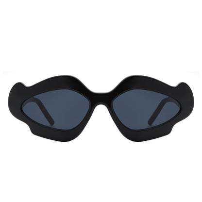Zyrith - Geometric Wavy Designed Women's Sunglasses