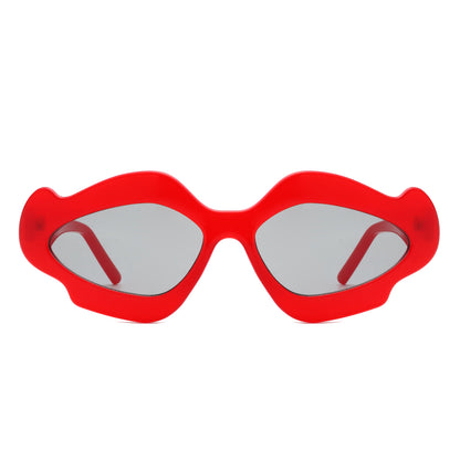 Zyrith - Geometric Wavy Designed Women's Sunglasses