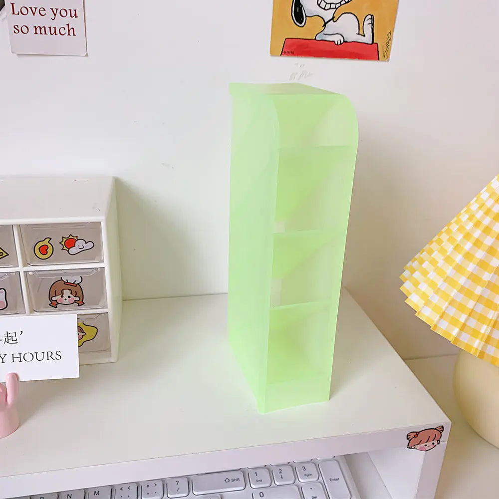 Korean Cute Desktop Storage Organizer with Four Slots