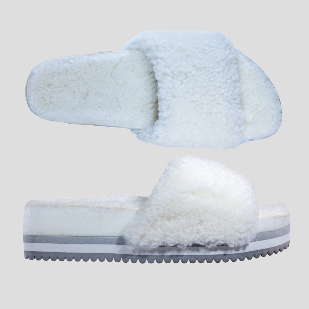 Fleks Cito Slide Iceberg san ysidro slide with ergonomic design and casual style, featuring a sleek blue and white color scheme.