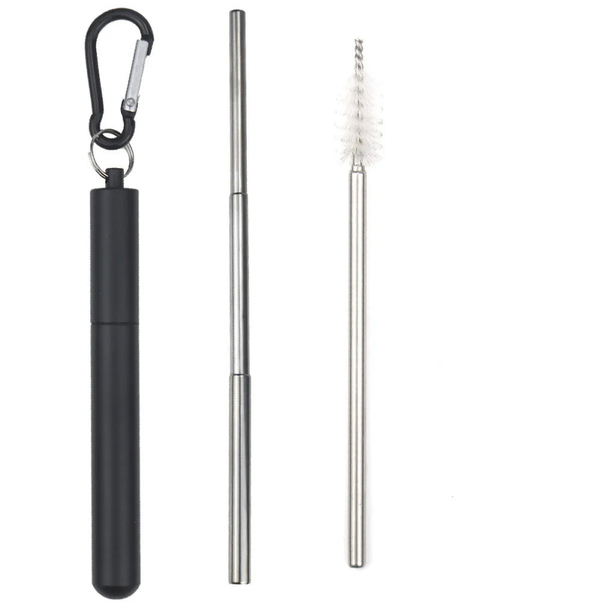 Portable Stainless Steel Telescopic Straw