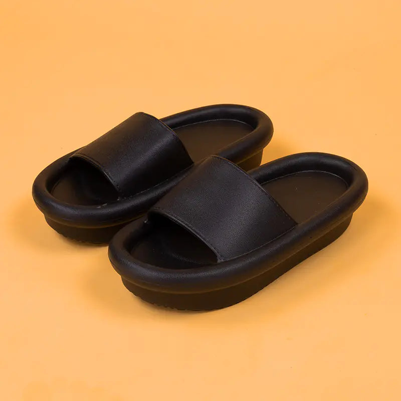 Candy Color Heightening Platform Sandals & Slippers