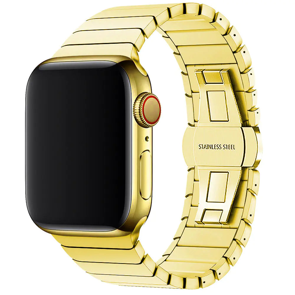 Stainless Steel Watch Band for Apple Watch S8 with Clasp