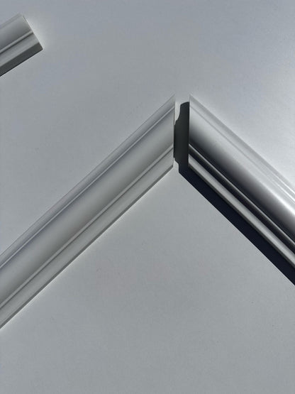 Ready to Assemble Wall Molding Package - 5 Vertical Frames | Easy Installation
