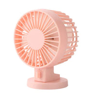 Double Leaf Portable USB Fan - Mini Silent Cooling Fan