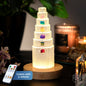 Conscious Items Stress Shield Lamp night light with 7 healing stones and remote control, designed for calming and relaxation.