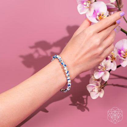 Conscious Items K2 stone bracelet featuring 6mm beads, designed for spiritual adventure and stylish accessory.