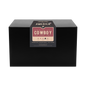Box of Cowboy Blend coffee pods by America Supply Company LLC, featuring the coffee pod packaging with branding and product label.
