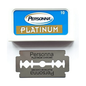 Personna Platinum Chrome Super Stainless Steel Double Edge Razor Blades - 10 Pack