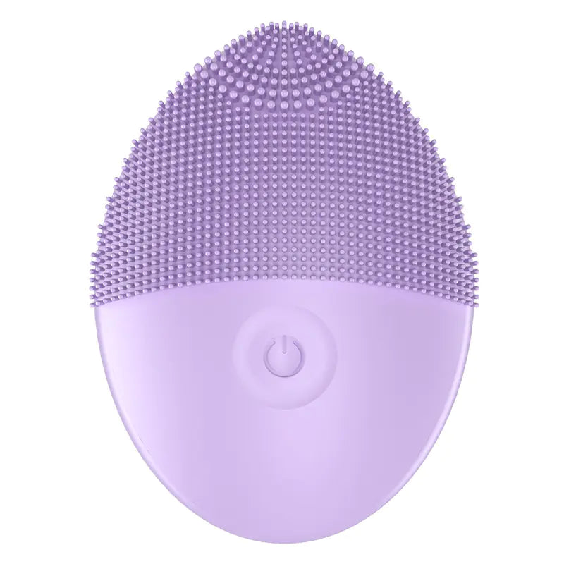 2020 Electric Silicone Facial Cleansing Brush with Ultrasonic Vibration - Gentle Skin Care Tool