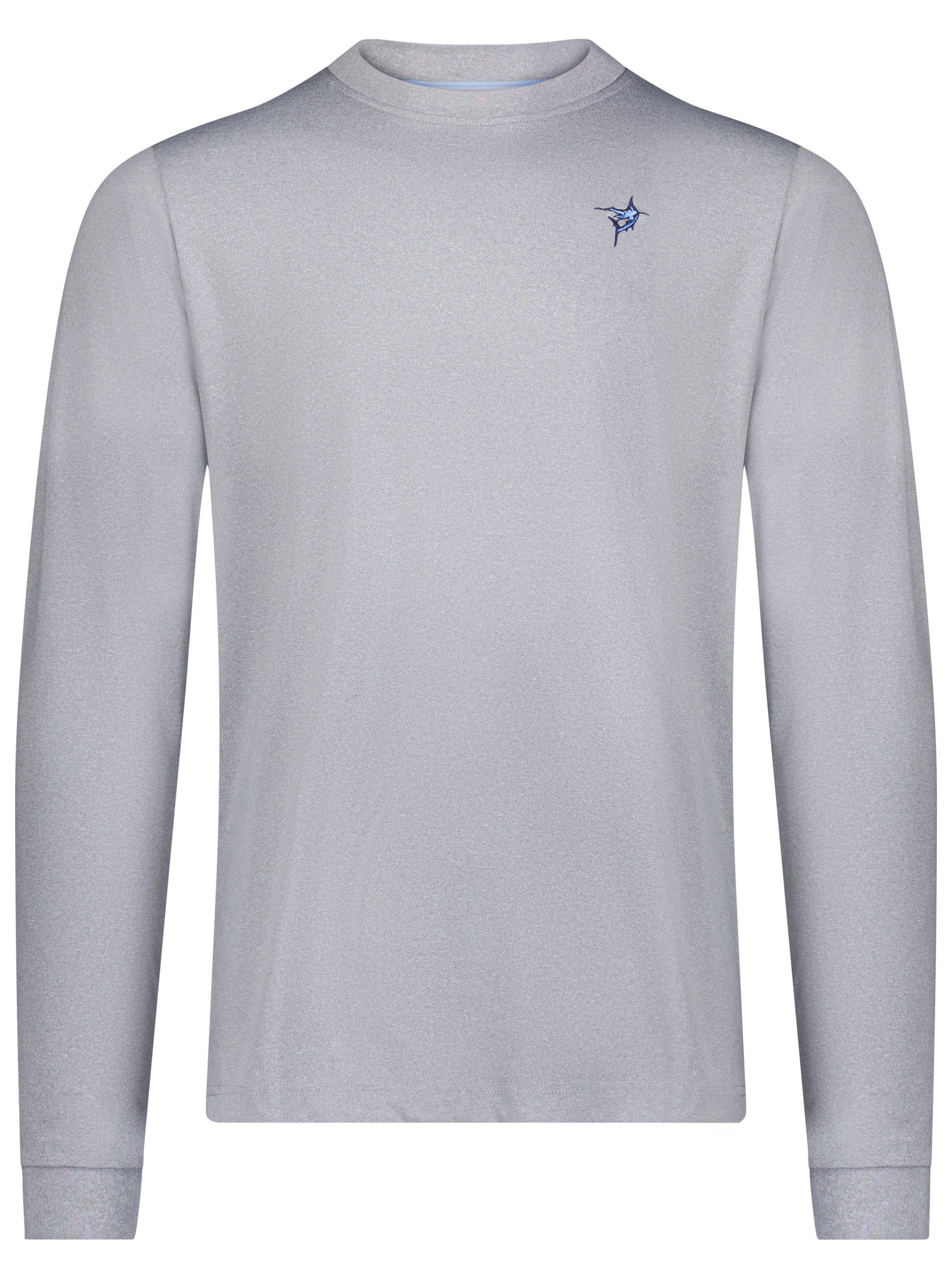 White Water Life Dockside Performance long sleeve shirt, lightweight and breathable, shown in a close-up of the fabric and fit.