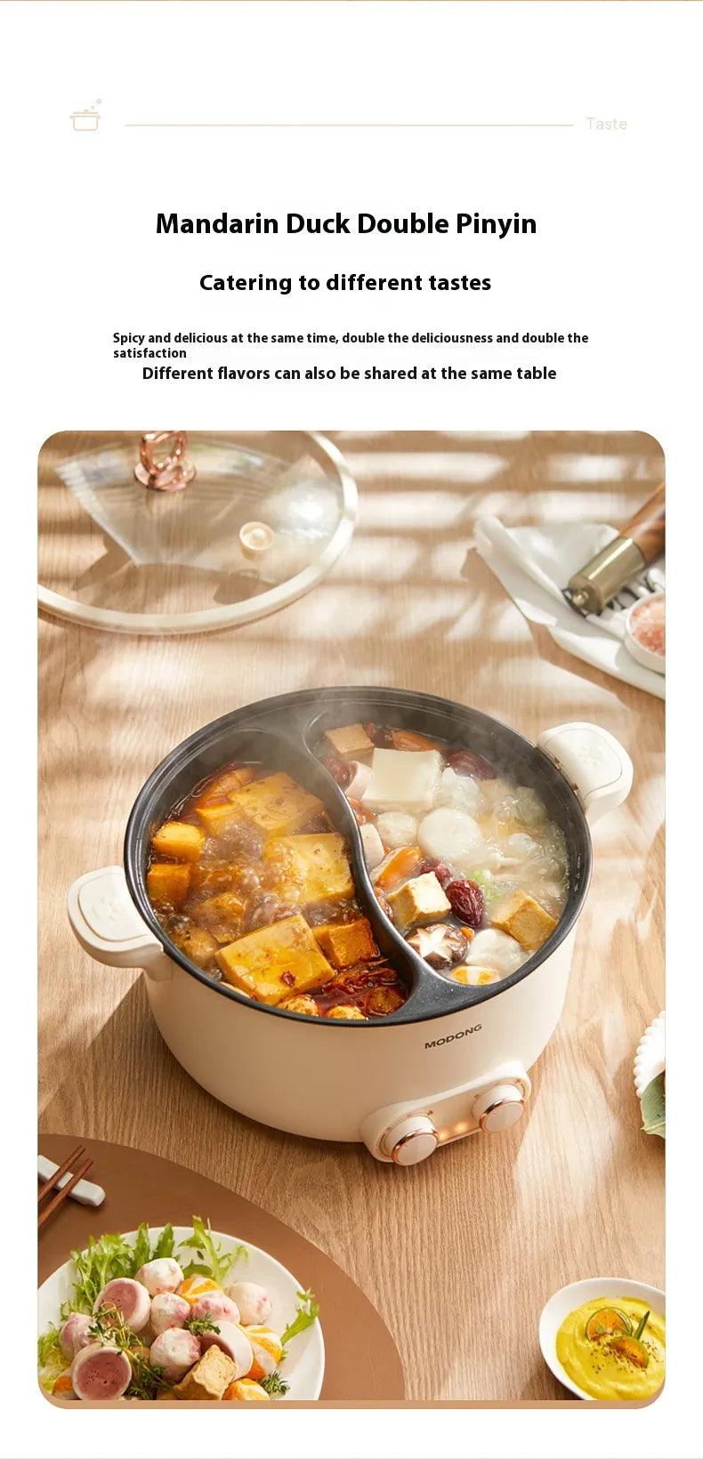 Modong Multi-functional Electric Hot Pot